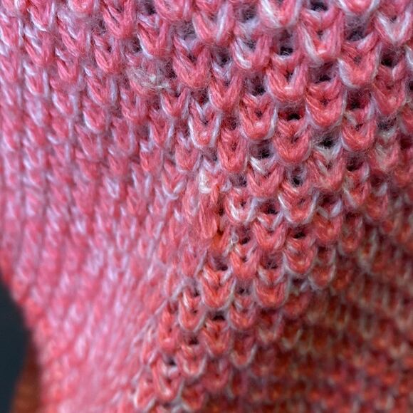 Perfect Pullover Women’s Medium Crochet Long Sleeve Sweater Crewneck - Picture 3 of 9